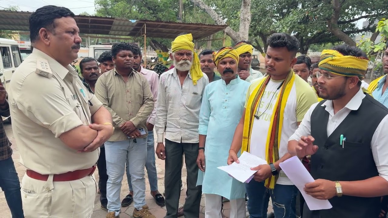 AJK थाना में देवरावेन भलावी