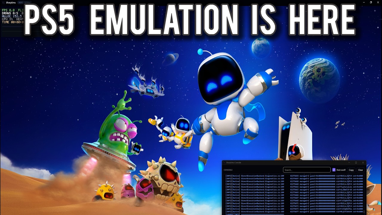 PlayStation 5 Emulation on the PC Is Here