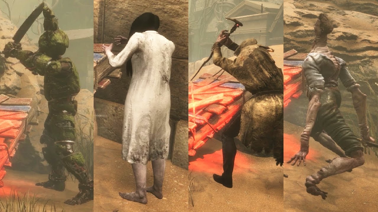 Dead By Daylight - All Killer Pallet Break Animations (DBD)