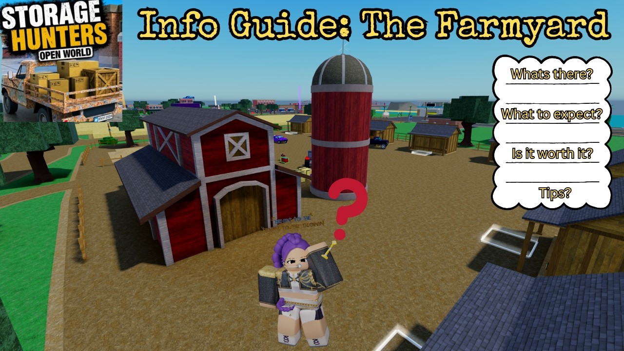 Complete Guide Farmyard | Storage Hunters Openworld