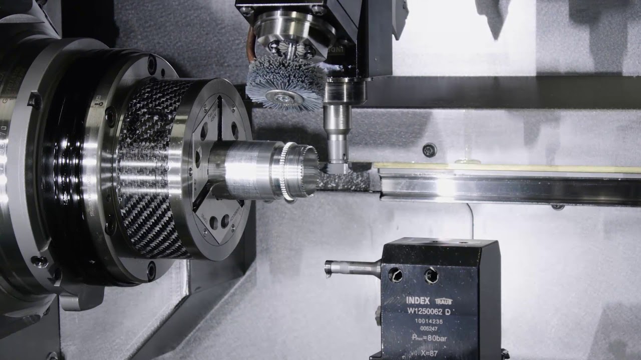 INDEX C200 in action: Connector housing for Aerospace