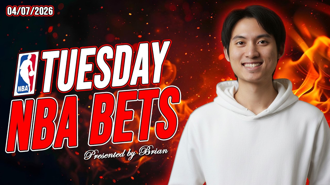 (11-1 RUN!🔥) NBA PICKS TODAY | TUESDAY | 04/07/26 | FREE NBA Best Bets, Player Props, Predictions