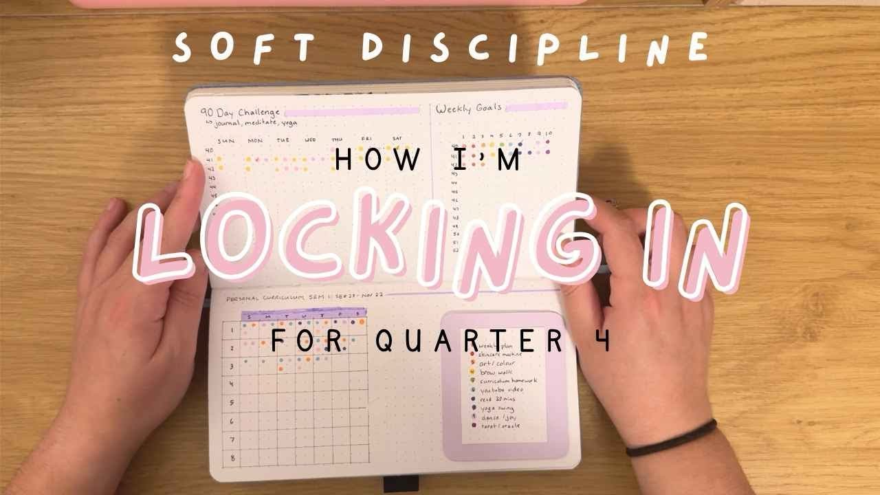 How I&rsquo;m Locking in & Tracking Goals & Habits for Quarter 4