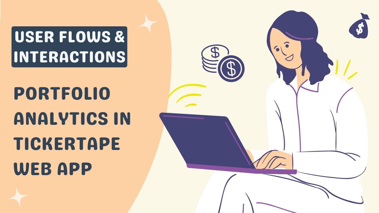User Flows & Interactions - Portfolio Analytics in Tickertape Web App