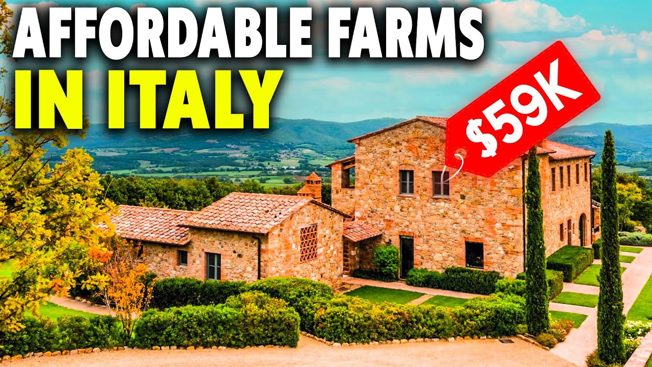 Nobody's Buying These AFFORDABLE Farms in ITALY... But They’re Perfect for a RICH Retirement