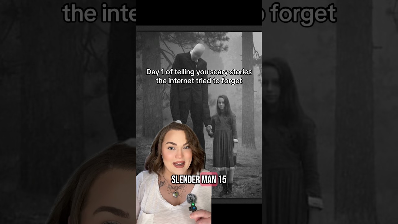 The Original Slenderman Story is SO Much Darker than You Knew&hellip; #scary #shorts