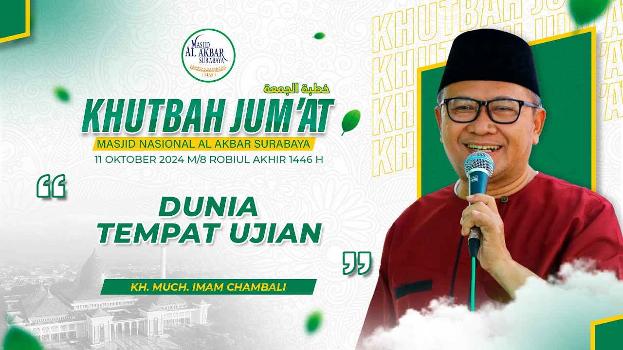 🔴LIVE Khutbah Jumat 