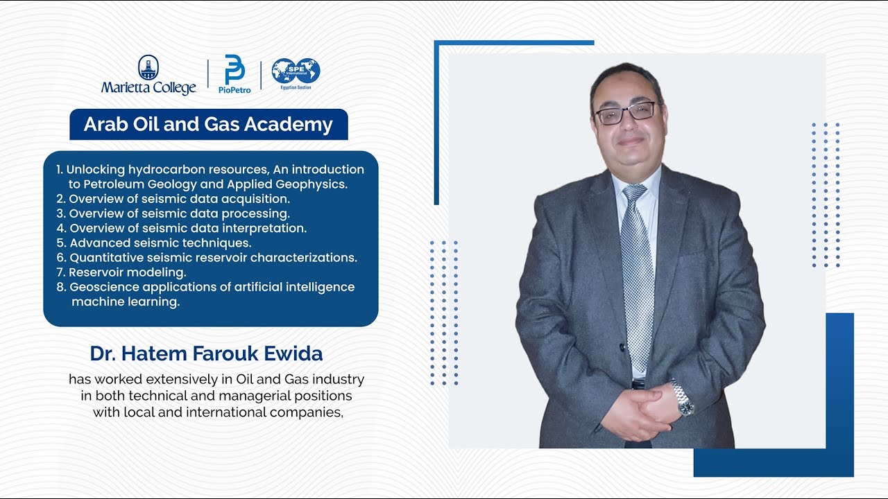 Dr. Hatem Farouq Ewida, Lecture 01, An introduction to Petroleum Geology and Applied Geophysics.