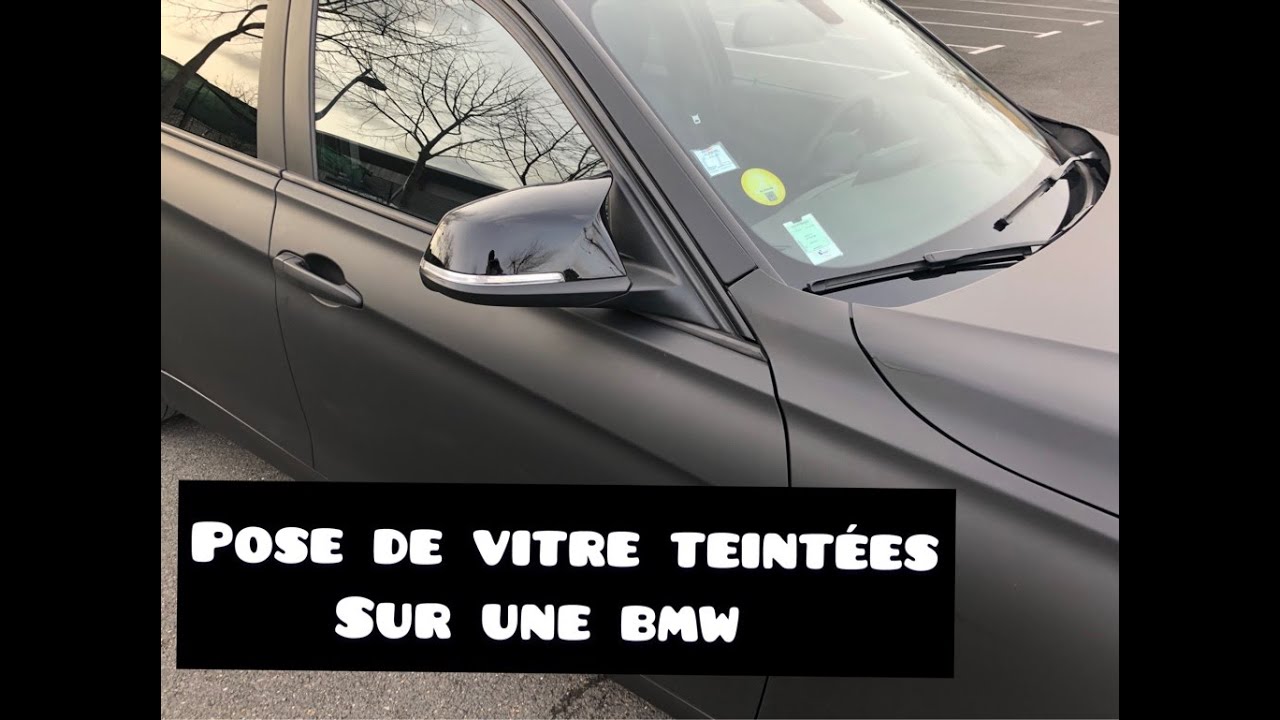 Pose de vitre teintées sur une Bmw, Mercedes , Audi  GMK AKRAM