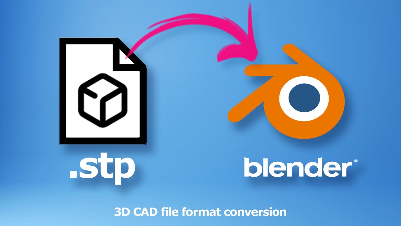 Конвертация Stp в Blender CAD с помощью бесплатного 3D-программного обеспечения FreeCAD