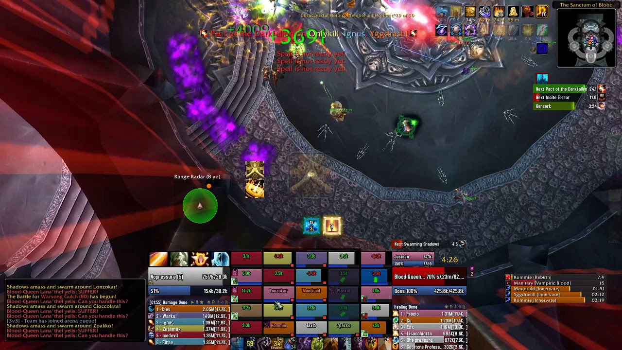 Blood-Queen Lana'thel 25HC Buffed - Miss Concept