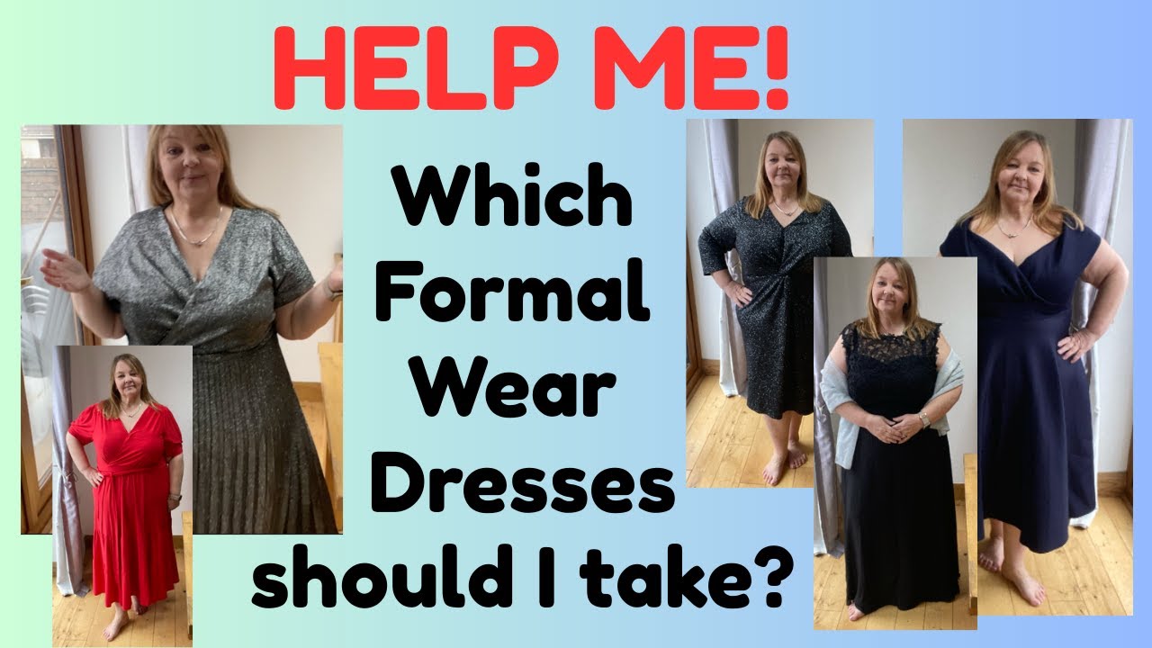 Formal night CRUISE WEAR. PLUS SIZE Black tie, ball celebration dresses try on. #cruise #formalwear