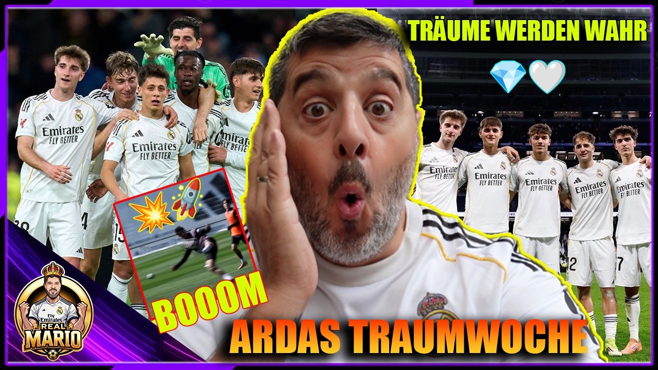 🔥ARDA GÜLERS TRAUMWOCHE geht weiter! NÄCHSTES Traumtor🚀🤯|  GÄNSEHAUT➡️Jugendtraum bei REAL MADRID💎💫