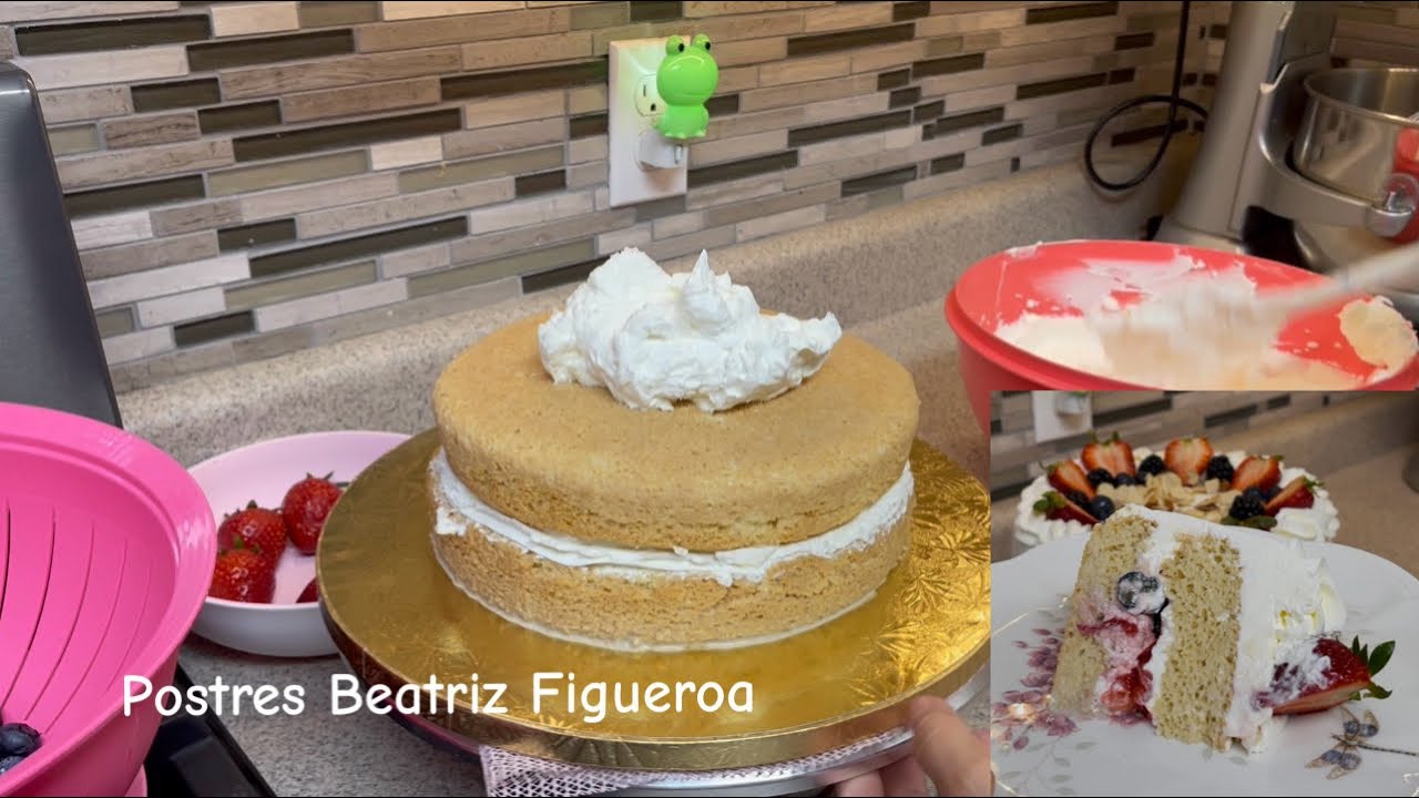 PASTEL TRES LECHES! Receta Completa🍰🍰🥛🍓🫐🍓🫐😋