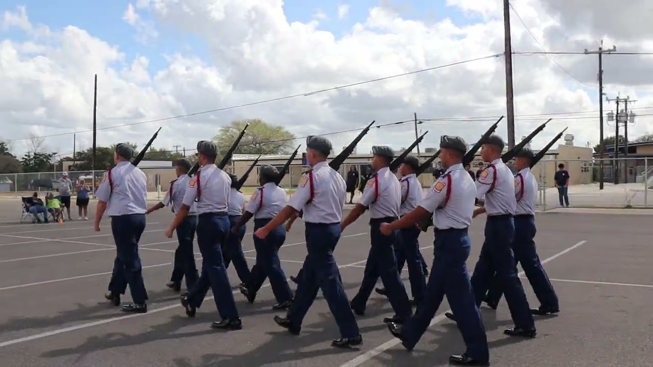 2023 Chaminade Guard Drill Team armed regulation at Somerset skills meet