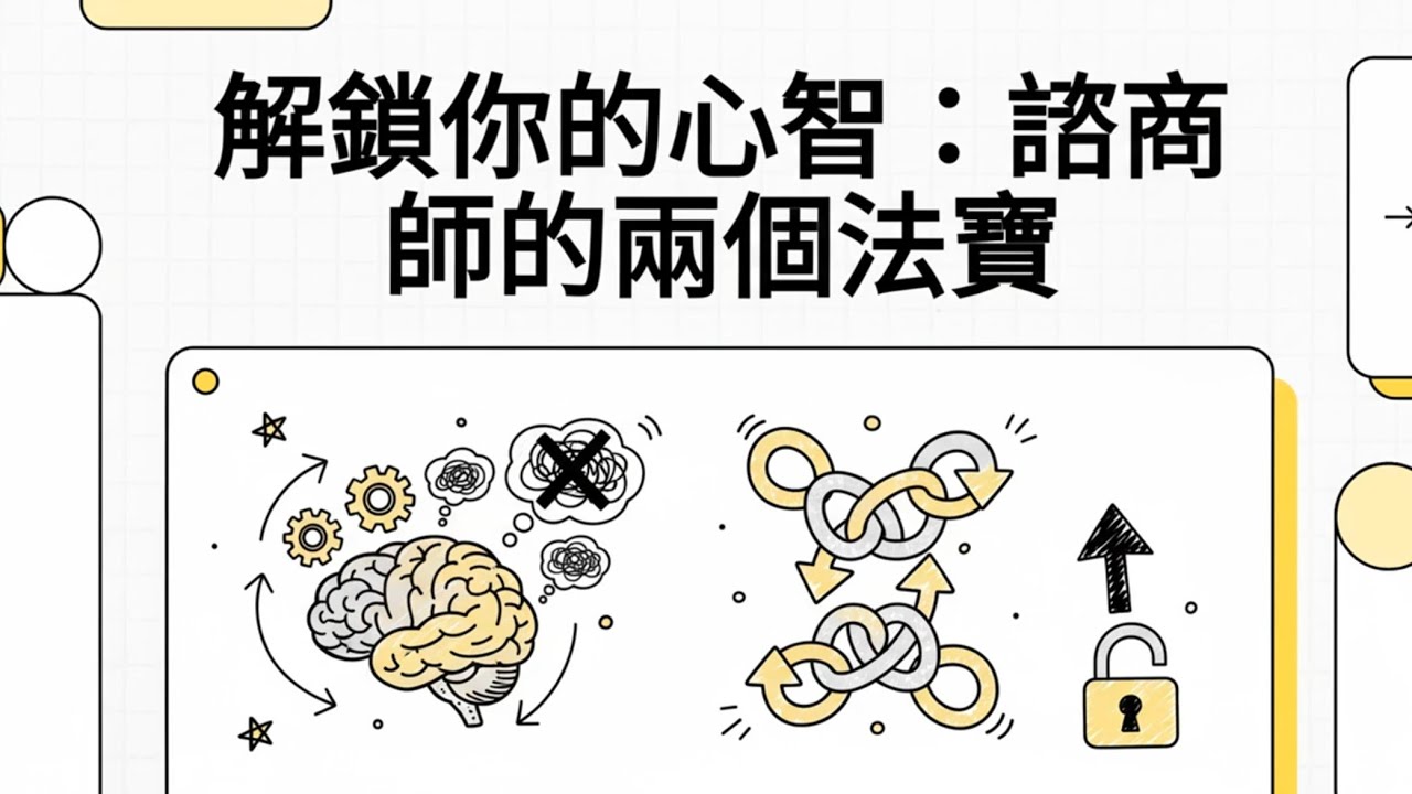 心理諮商技巧17：認知重建與指出當事人的模式