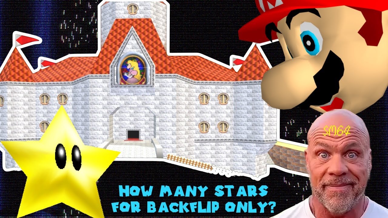 Super Mario 64- Backflips only?