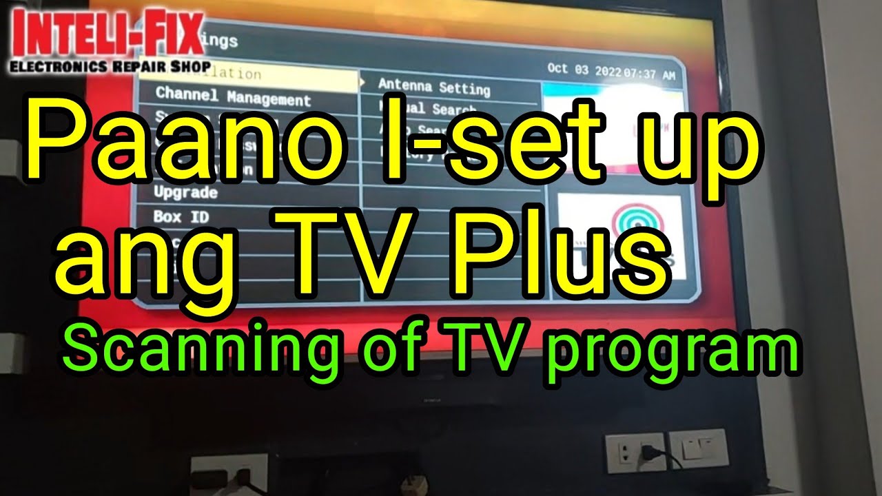 TV Plus Set up || Inteli-Fix