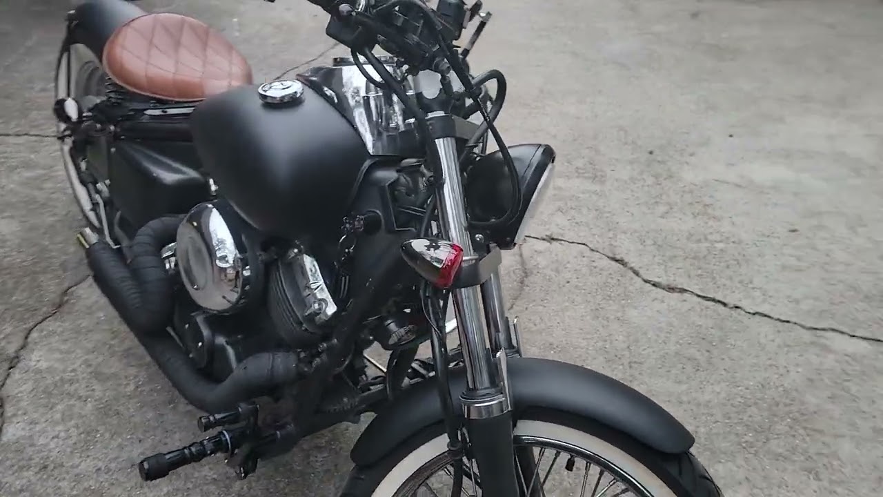 My previous bike, do you prefer this one or my new indian chief?
