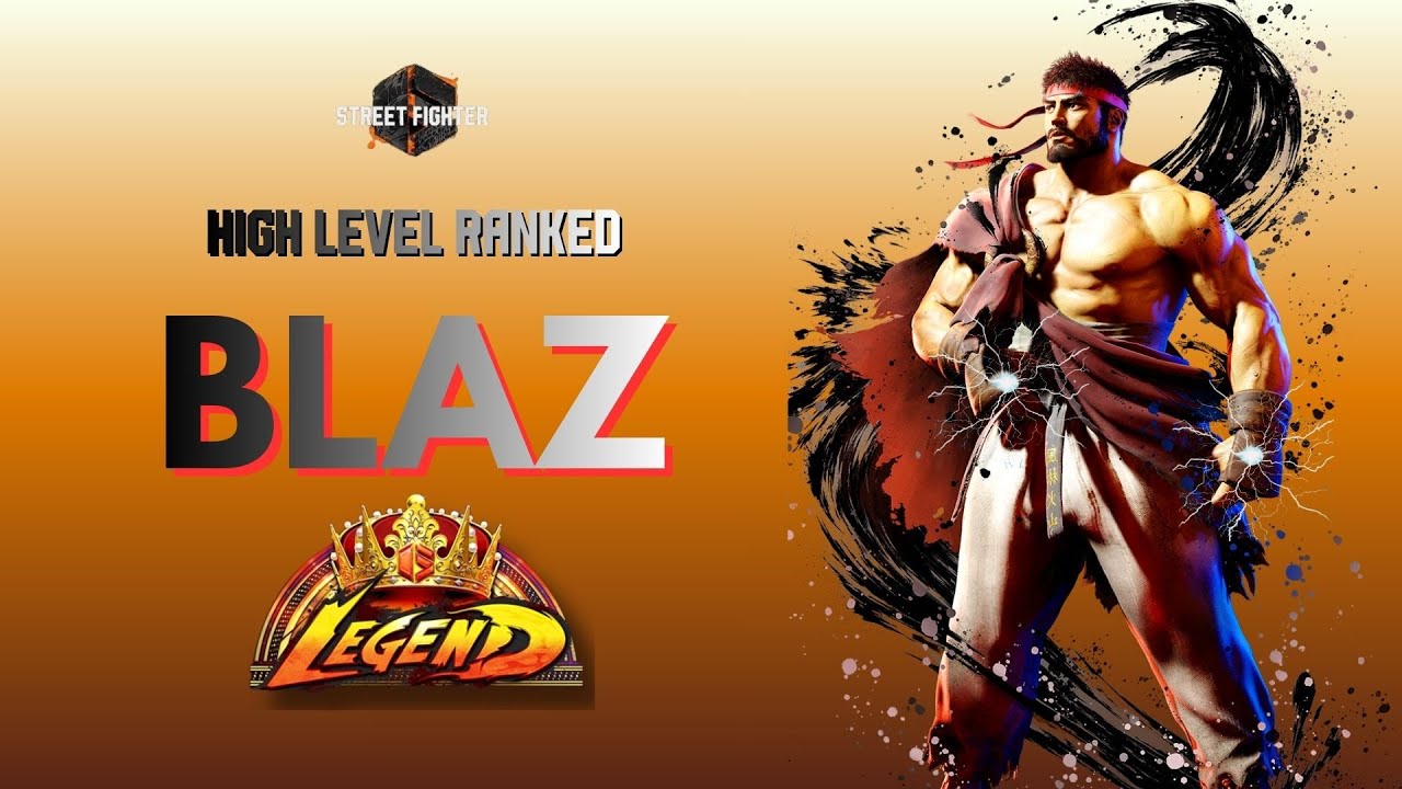 🔥 SF6 ▰ BLAZ (Ryu) ▰ Street Fighter 6 ▰ High Level 🔥