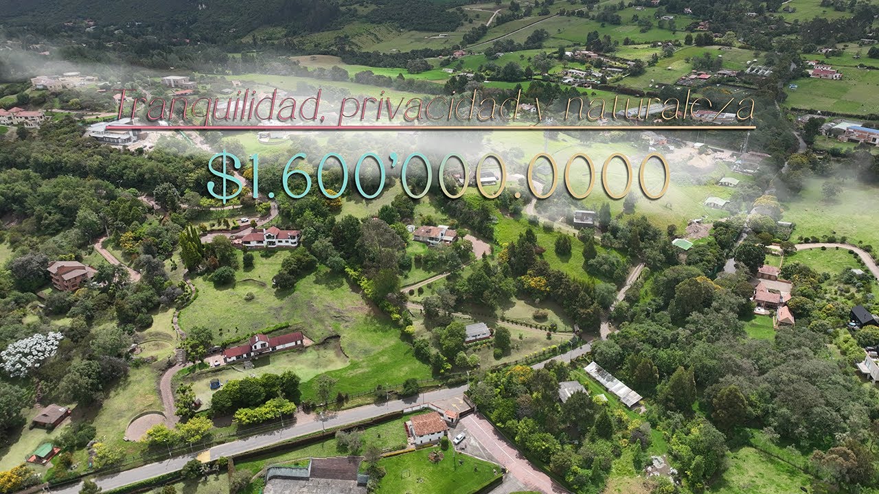 en VENTA/ARRIENDO Casa independiente campestre, en Yerbabuena, Chia $1.550'000.000 COP