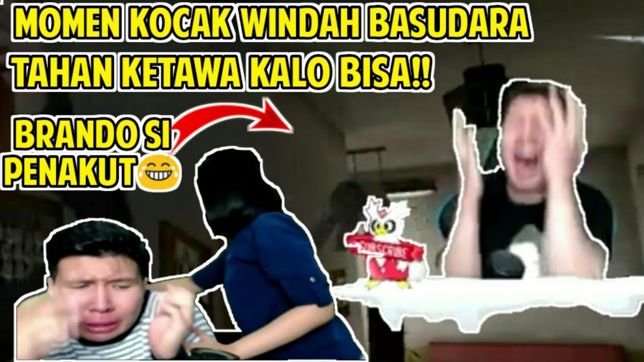 Momen Kocak Windah Basudara Main Game Horror,Jumpscare+Toxic | Auto Ngakak #1