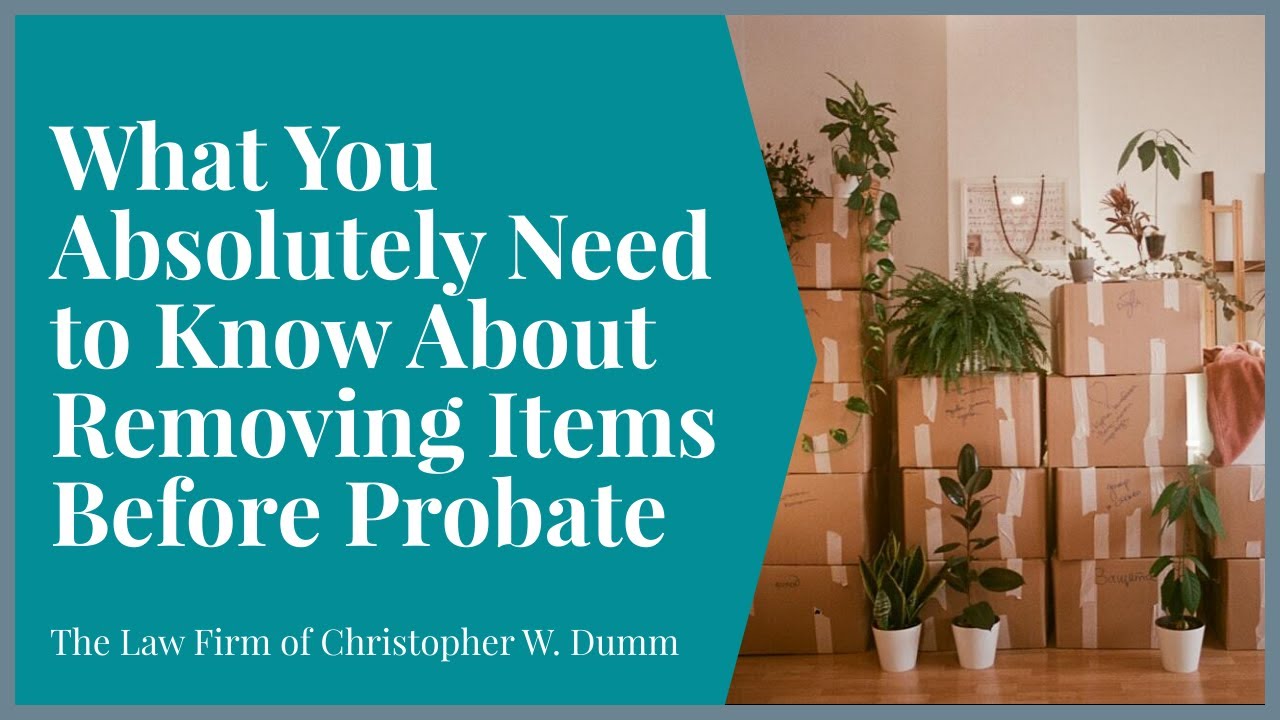 What Happens If You Take Items From an Estate Before Probate? (Legal Consequences Explained)