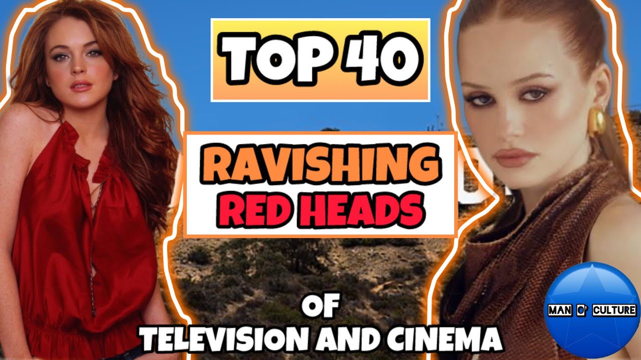 Top 40 most beautiful RED HEADS of Television and Cinema #film #movies #entertainment 