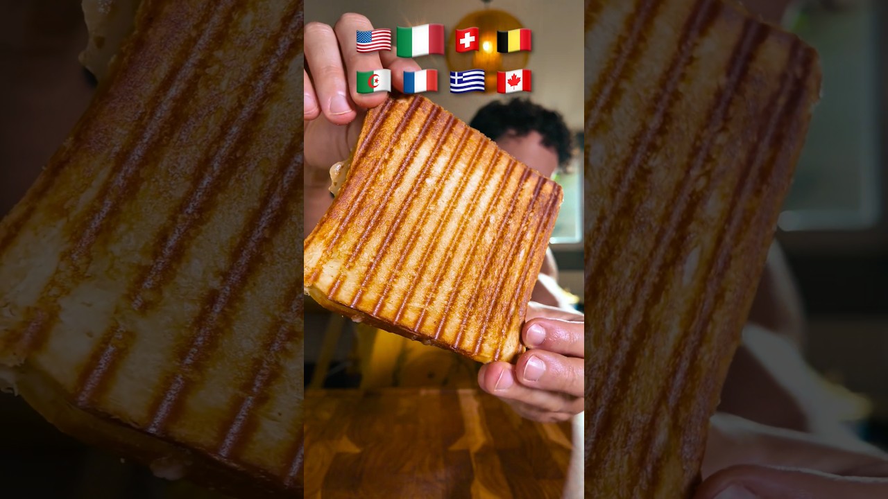 ✅️ 8 sandwich au fromage VS 8 pays !