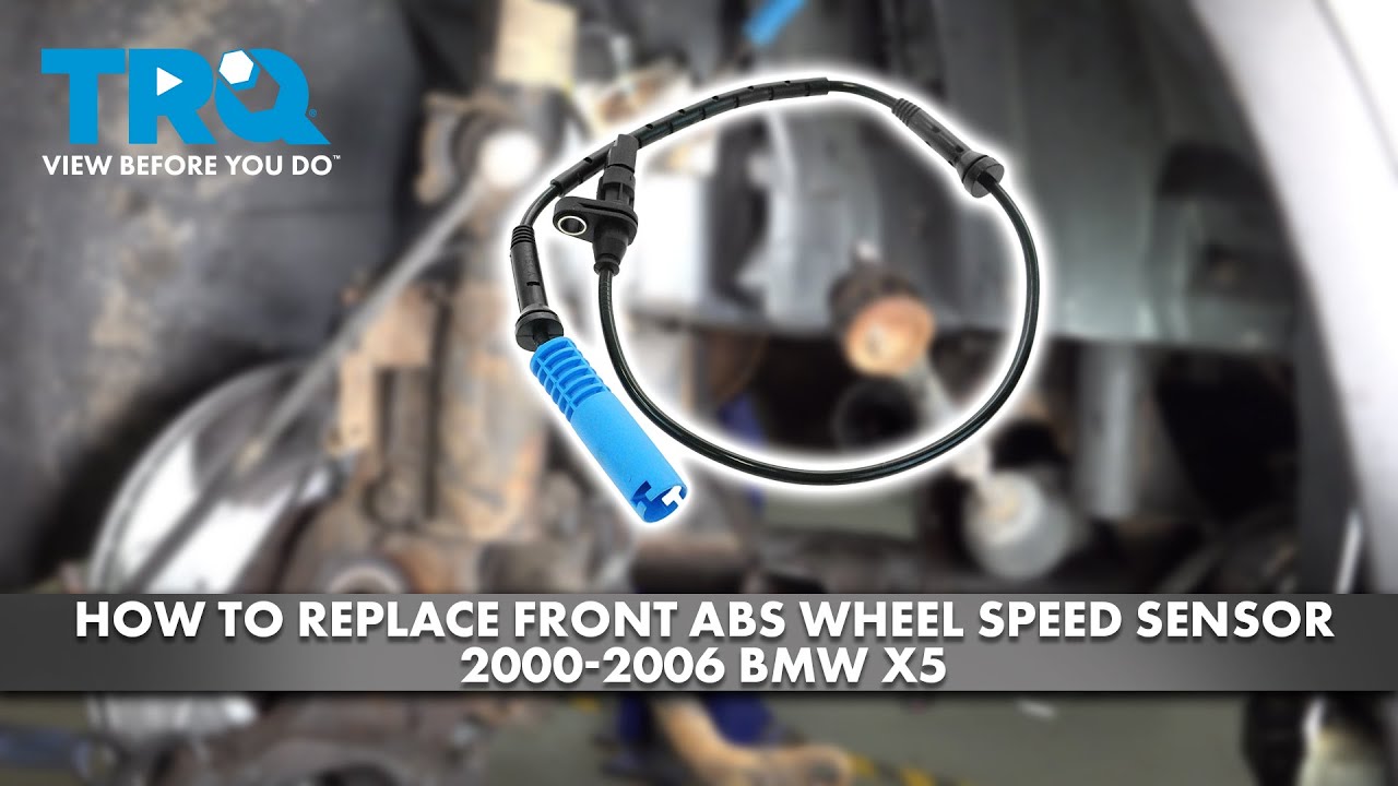 How to Replace Front ABS Wheel Speed Sensor 2000-2006 BMW X5