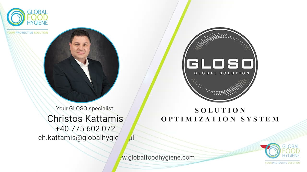 Cum să optimizați procesele din fabrică? GLOSO | Global Food Hygiene