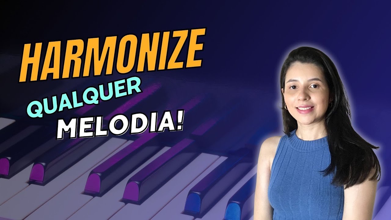Como harmonizar uma melodia simples no Piano | Passo a Passo