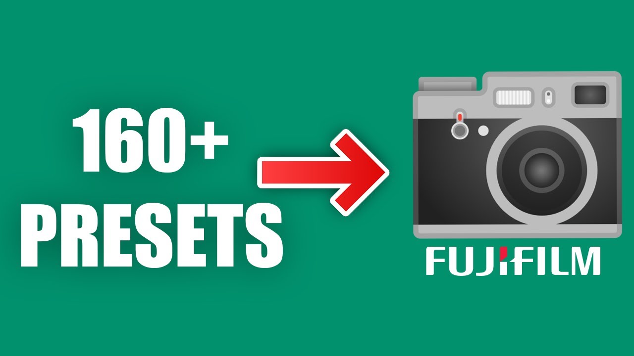 📷 160+ presets DIRECTEMENT dans votre Fujifilm !