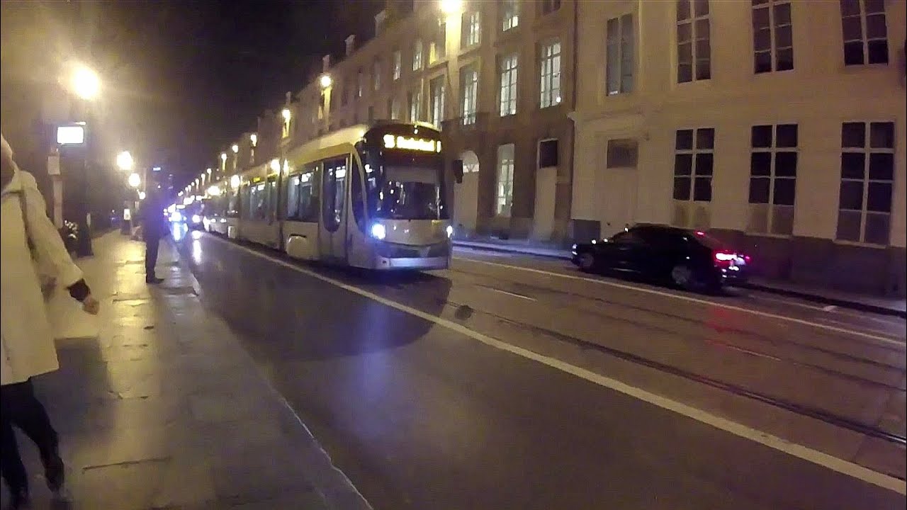 Tramway de Bruxelles 93 Poelaert - Parc / Brusselse Tramlijn 93 Poelaert - Park