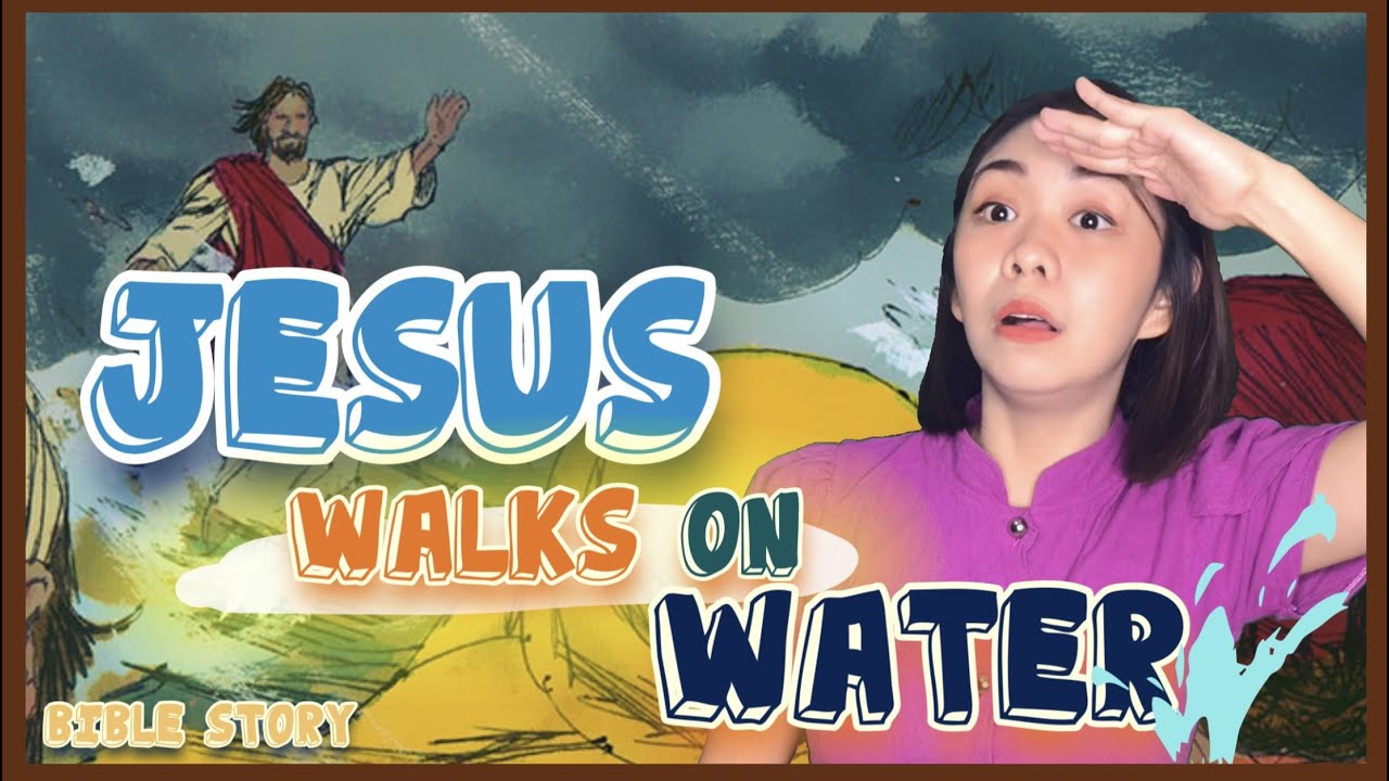 Jesus walks on water | Bible Story