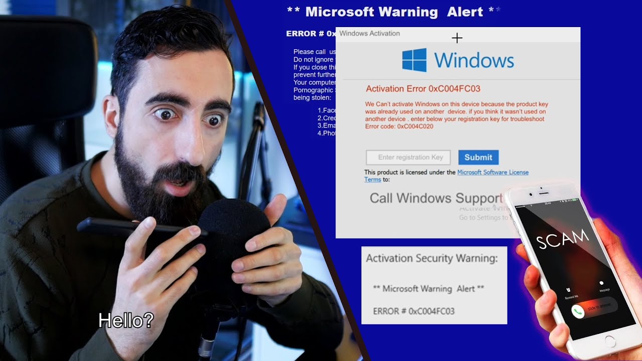 Dit 'virus' liet mij scammers bellen.. - DE DONKERE KANT VAN INTERNET AFL. 6