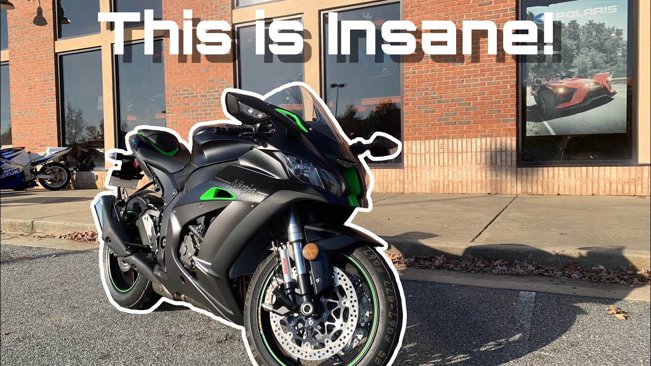Первая поездка/обзор Kawasaki ZX-10R SE 2018 года