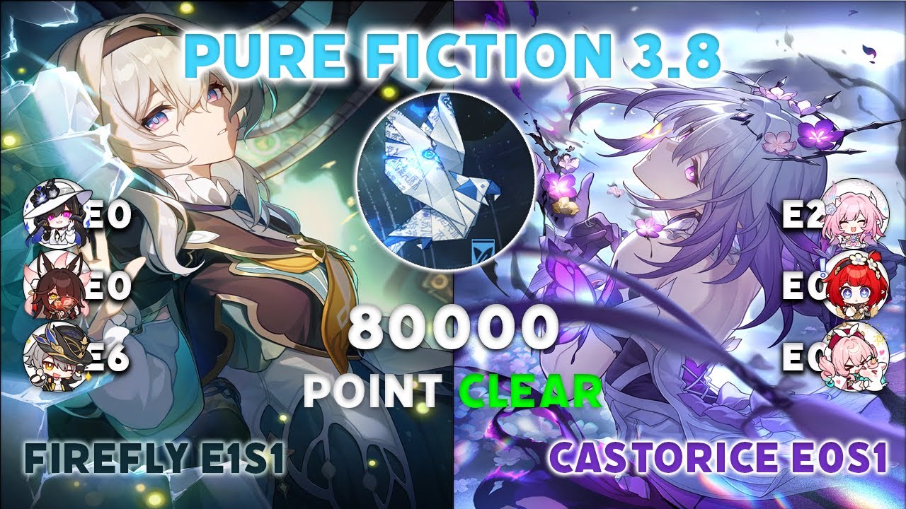Firefly With Only 5 Cost Full Score l 8 Cost or Less Editions | Pure Fiction | Honkai: Star Rail 3.8