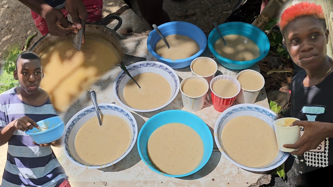 Real Jamaican porridge |ask your granny | strength food