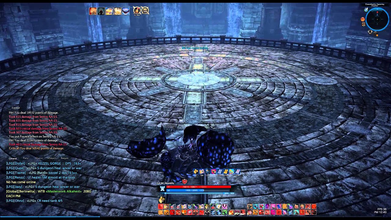 Tera - Warrior Solo Farms Channelworks