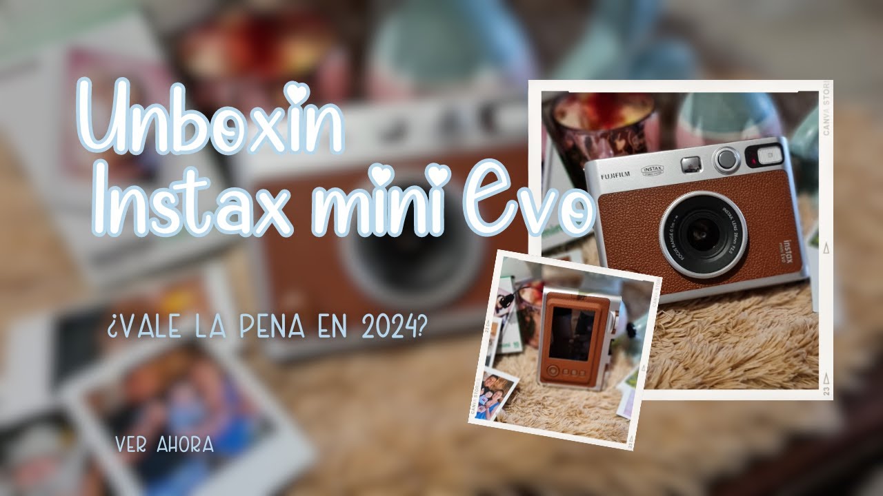 INSTAX MINI EVO ¿VALE LA PENA EN 2024? 📸 MI NUEVA CÁMARA INSTANTANEA 📸 UNBOXING
