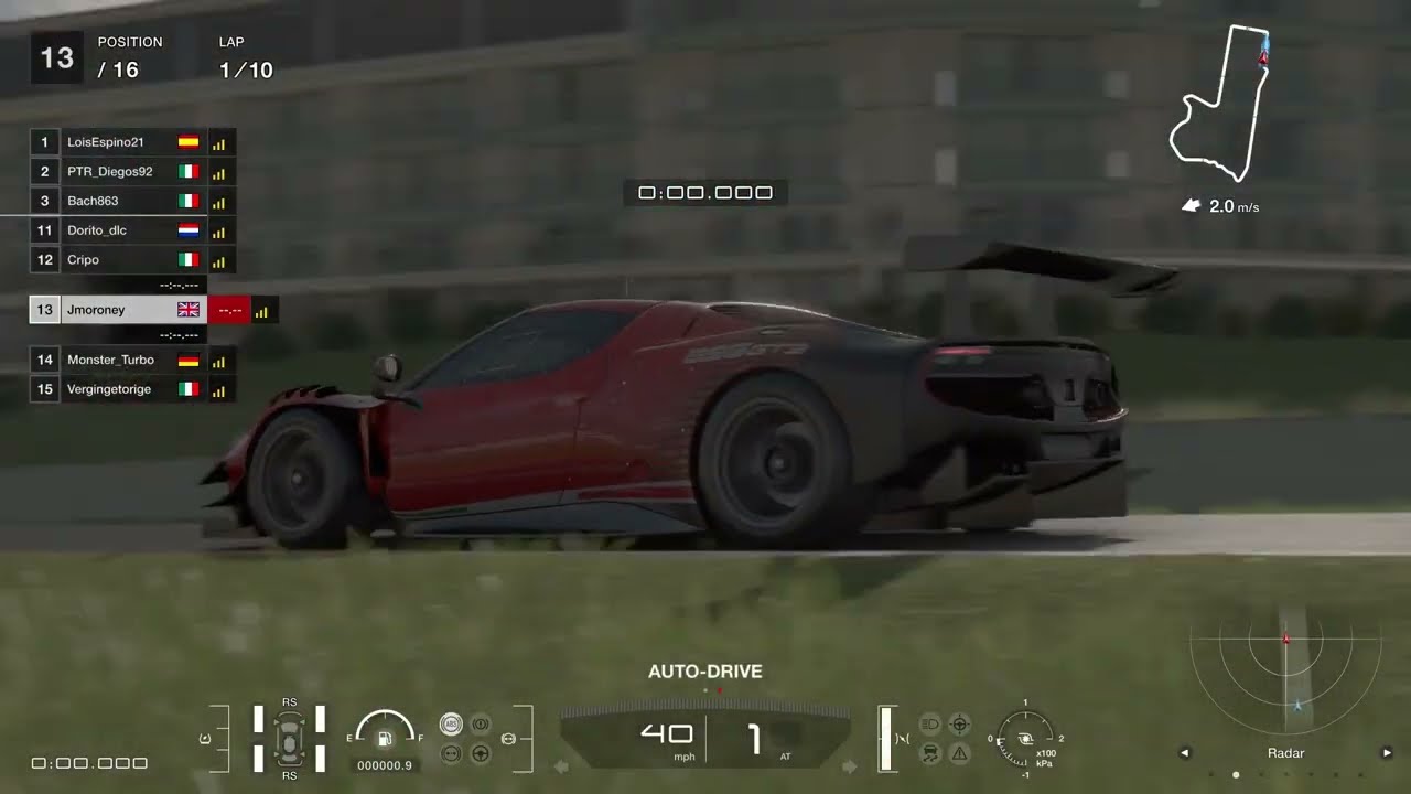 Ferrari 296 Vs Mount Panorama Grand Turismo 7