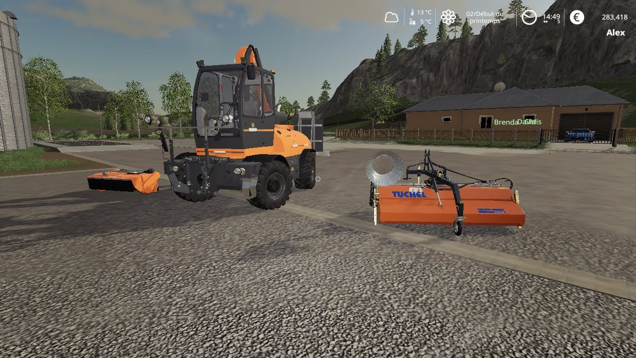 mod Energreen Pack et Tuchel-Sweep PLUS 590 | fs19