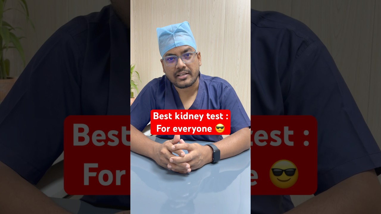 Best kidney test for everyone #doctor #kidneydisease #urology #kidneyhealth