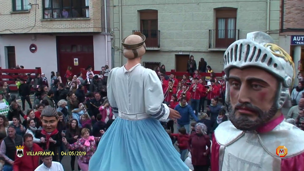 Tv Villafranca - 04/05/2019 - Juventud - Pasacalles Villafranquesa y Gigantes