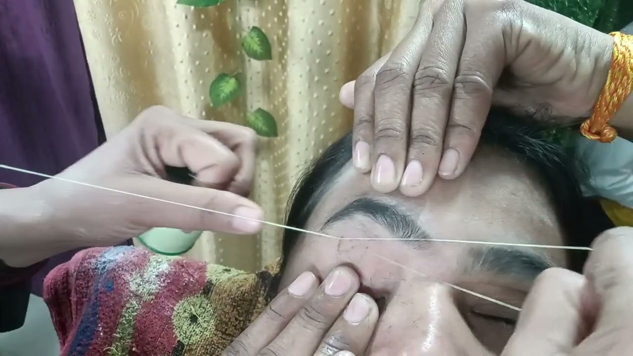 Threading karne ka Sahi tarika.