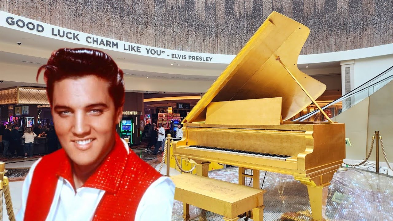 ELVIS PRESLEY Gold Piano Gift from Priscilla | Beatles, Prince, & Hendrix Rarities