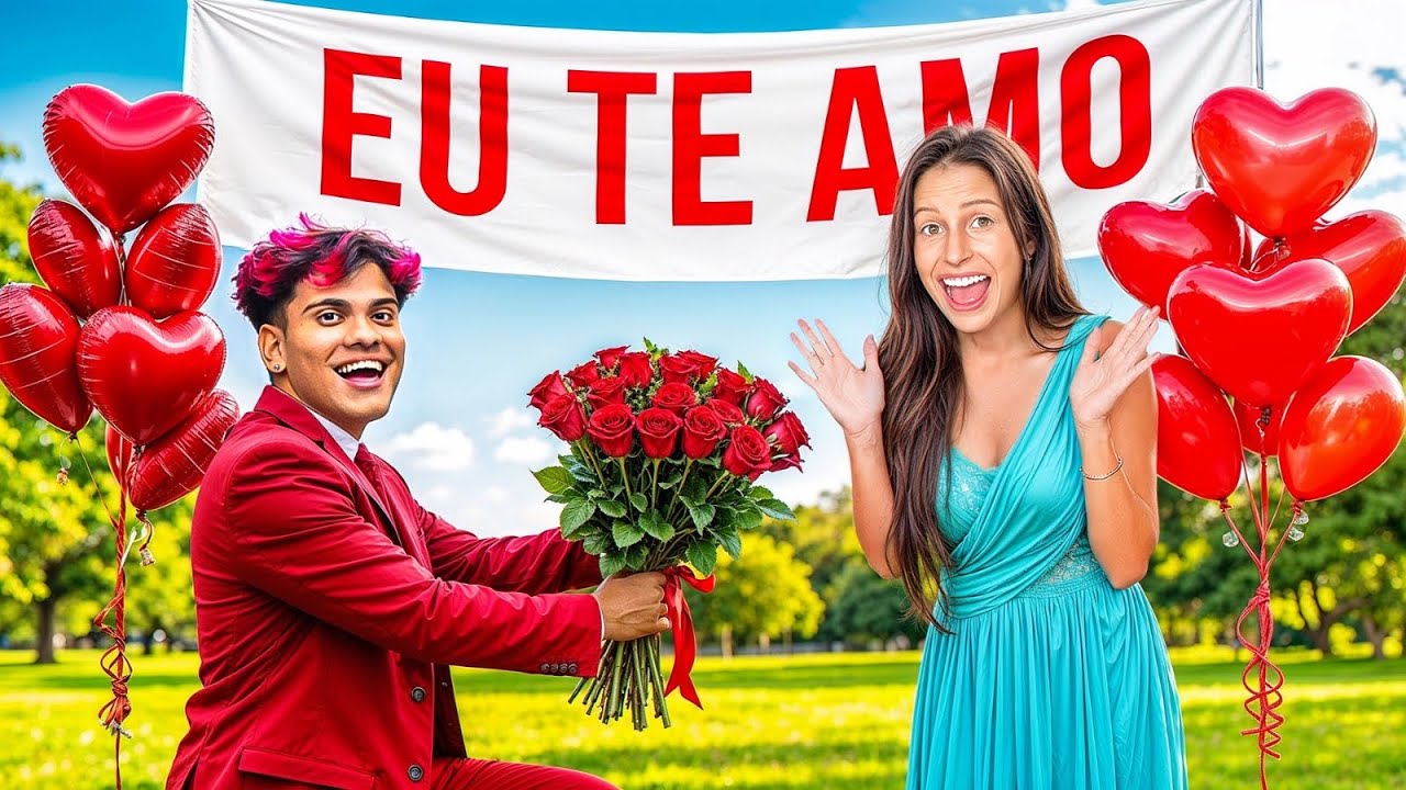 DECLAREI O MEU AMOR PRO ROBSON DOS ROSA!!! *SER&Aacute; QUE DEU CERTO??