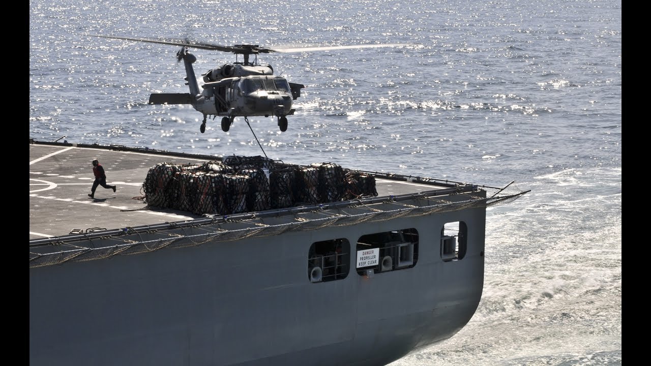 Here Are The Dangerous And Intense Methods The US Navy Uses To Keep Its Warships Supplied At Sea
