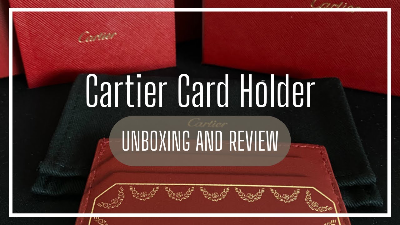 CARTIER CARD HOLDER | Guirlande de Cartier SLG - UNBOXING & REVIEW